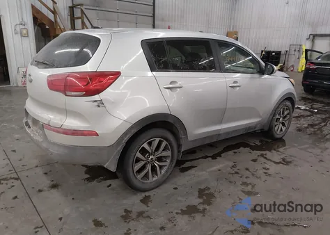 2015 Kia Sportage Lx z USA, uszkodzony, nr VIN KNDPB3AC0F7758343